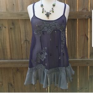 Beautiful free people sheer tank